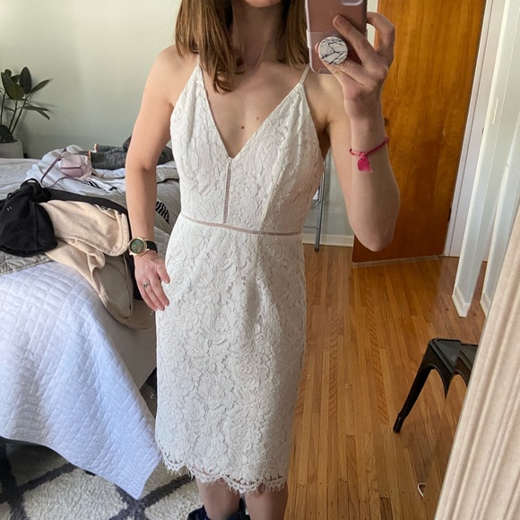ASTR the Label Urban Outfitters white dress small - Picture 2 of 8